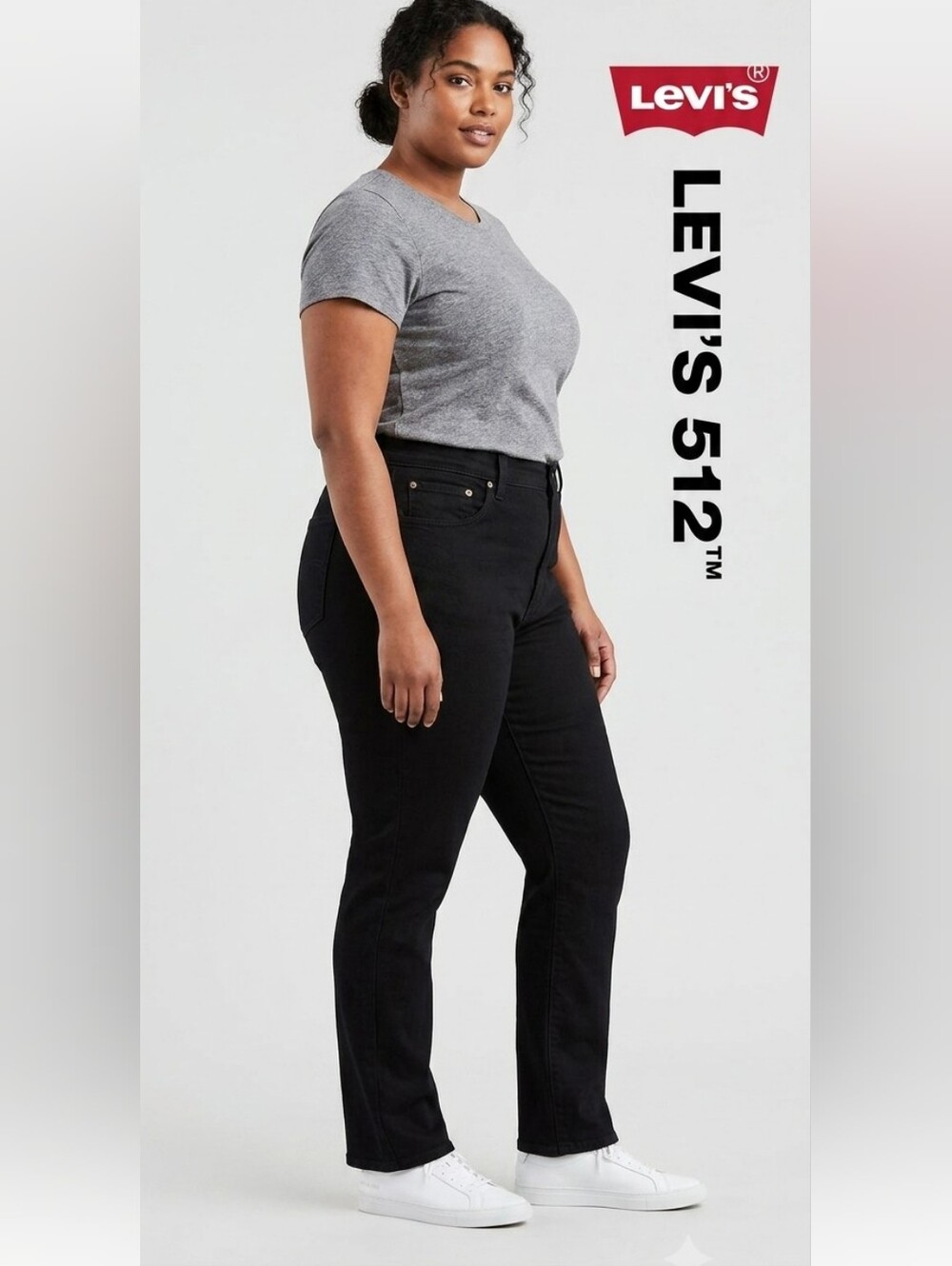 Levi's Black Skinny Jeans - 512 Slim Taper W34 L30 Like New ❤️